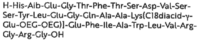 Semaglutide Chemical Make Up Semaglutide Chemical Sequence